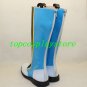 Vocaloid Kaito black blue white version cosplay shoes shoe boots boot