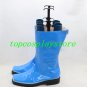 Hot Sale Blue Rockman Megaman Cosplay Women Party Boots shoes shoe
