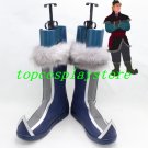 Frozen Princess Anna Kristoff cos Cosplay Boots Shoes shoe boot  #15YJZ22