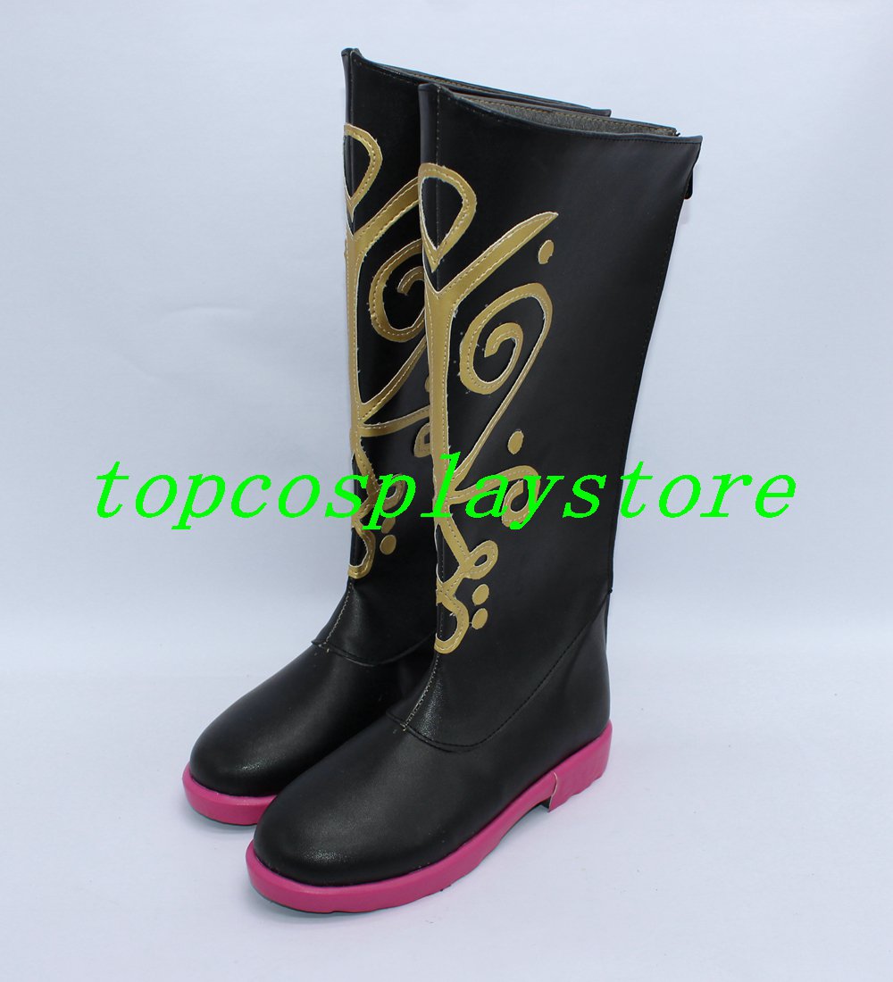 frozen high heel boots