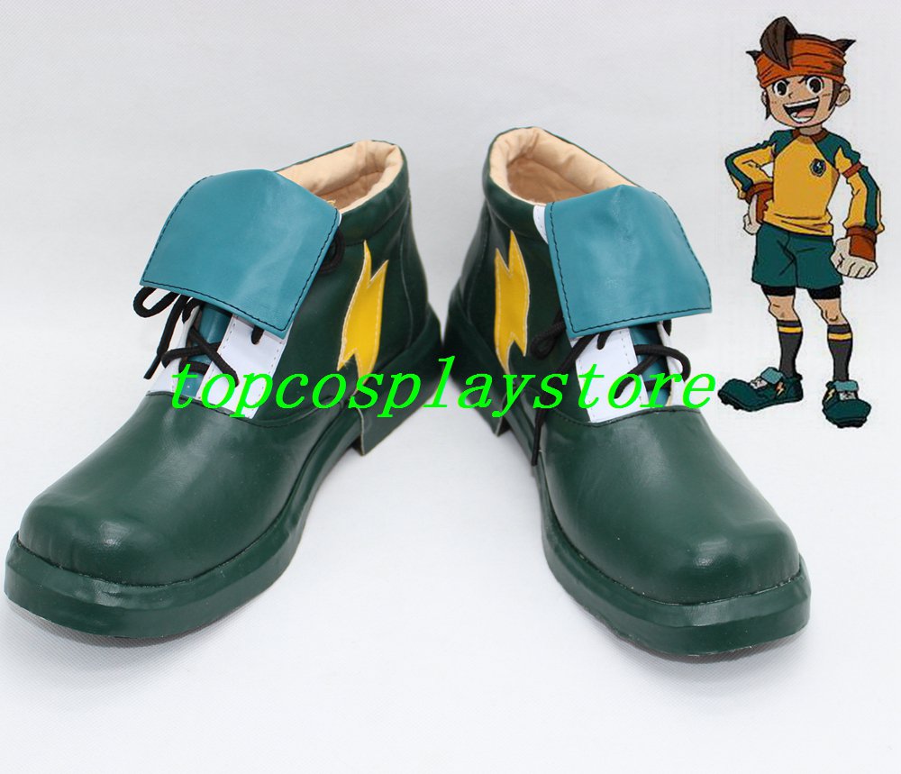 Inazuma Eleven Mamoru Endou / Mark Evans Cosplay Shoes boots #IE003
