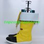 BlazBlue - Jin Kisaragi Cosplay Boots shoes color two yellow