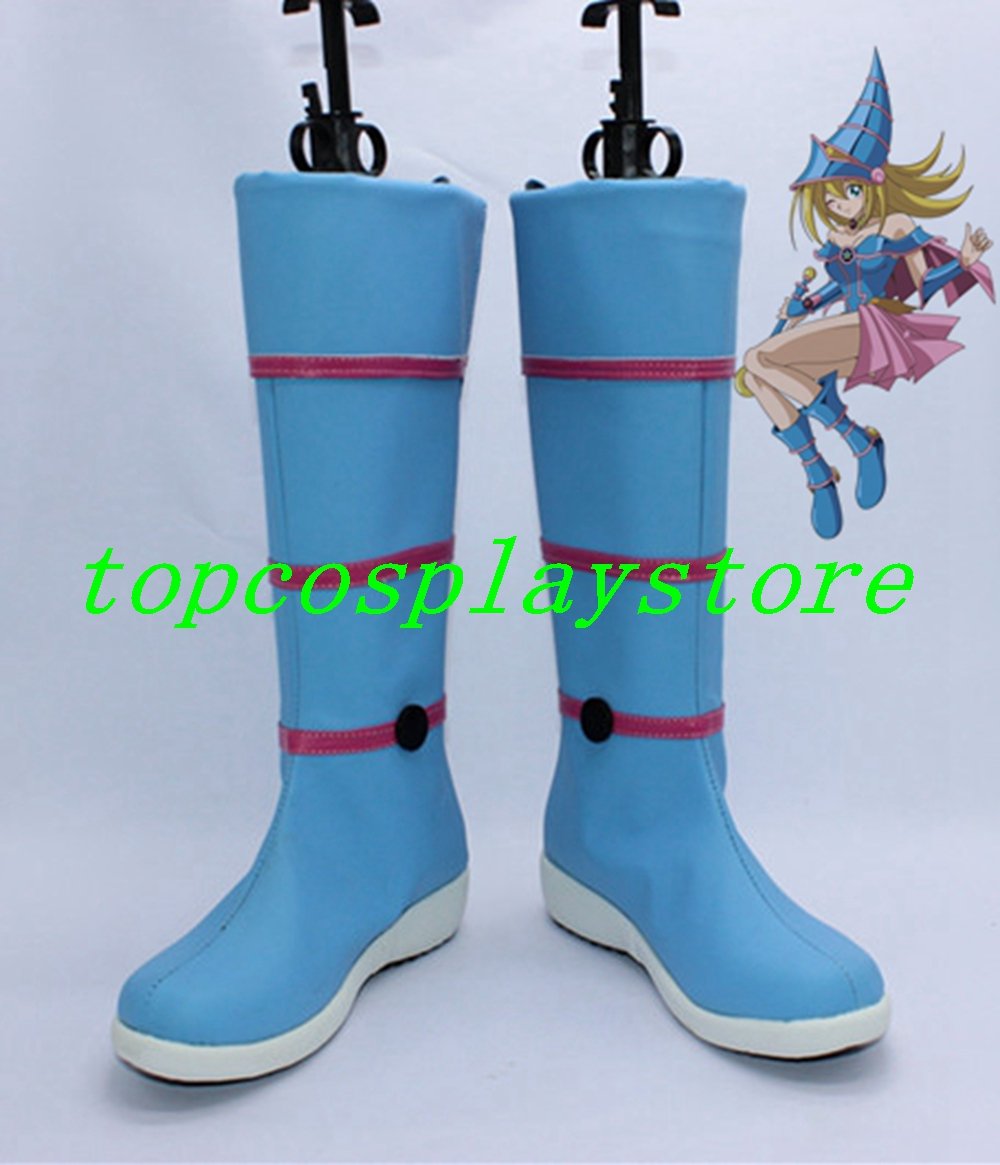 Yu-Gi-Oh! Duel Monsters Dark Magician Girl cosplay shoes boots style 1