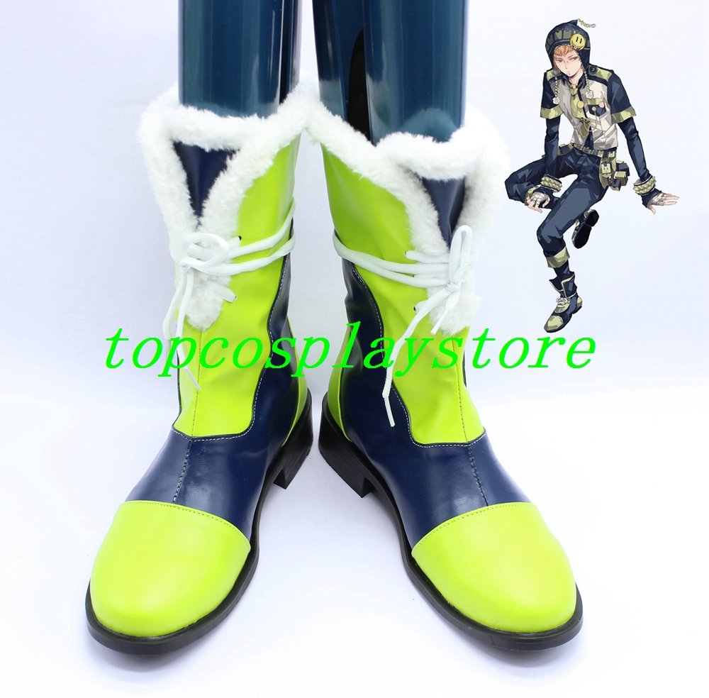 Dramatical Murder  Noiz clear cosplay boots shoes style 32s