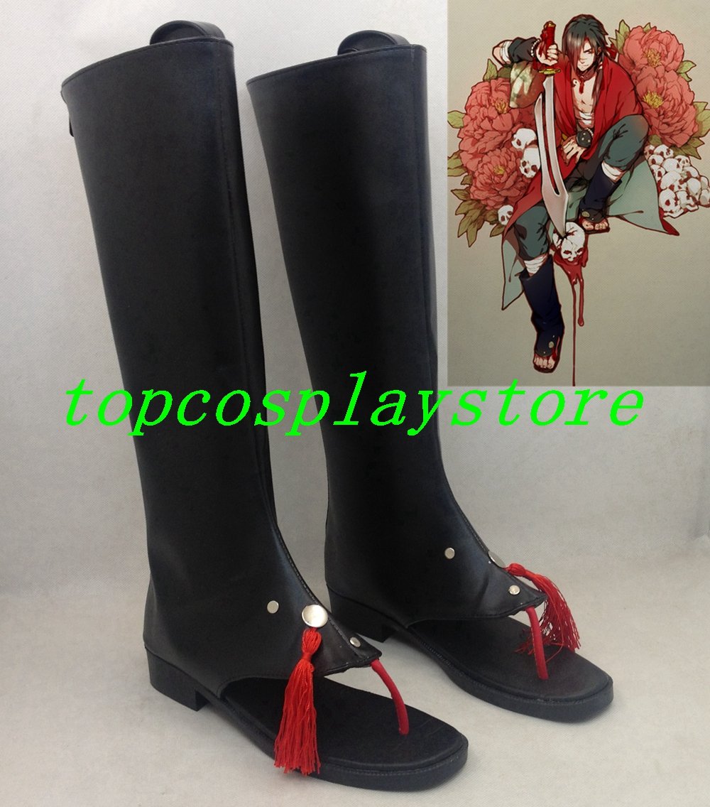 DRAMAtical Murder (DMMD) Koujaku cosplay shoes boots shoe 342s