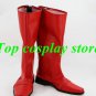 White Power Ranger Power Rangers Superhero black red blue cosplay Boots shoes