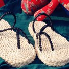 One Piece Monkey D Luffy Cosplay Shoes straw sandals zori Waraji Sandals & Flip