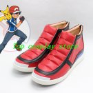 Pokemon Pocket Monsters XY Ash Ketchum cos Cosplay Shoes Boots shoe boot