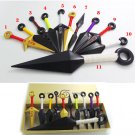 Naruto Namikaze Minato Yondaime Cosplay shuriken Kunai Knives shurikens Kunais
