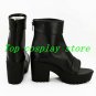 Naruto Sakura Haruno The Last Ninja Cosplay Boots shoes black short Ver #NAR004