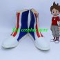 Youkai Watch Amano Keita lin Cosplay Shoes boots shoe boot big zipper two styles