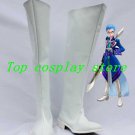 White Tales of Graces Hubert Oswell Cosplay Boots shoes long white Ver #TG004