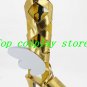 K RETURN OF KINGS Anime Neko Cosplay Shoes Boots Custom Made shoe boot gold