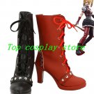 Batman Arkham Knight Game Harley Quinn Cosplay Shoes Boots High Heel Custom Made