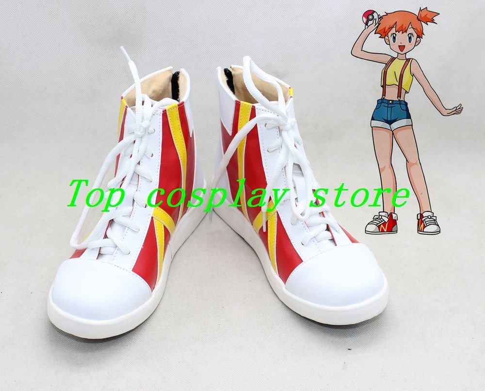 Pokemon Pocket Monster Digital Monster Misty Cosplay Shoes boots ...