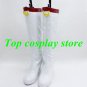 white Sailor Moon Usagi Tsukino Eternal Cosplay Shoes Boots Hand made shoe boot