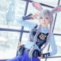 Zootopia Judy Hopps Anime Cosplay Wig with cute Rabbit ear