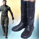 x-men Logan Wolverine James Logan  Howlett cosplay Shoes Boots black ver