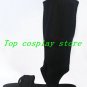 Naruto Uchiha Sasuke Ninjia Black Shoes Cosplay Boots Ver 3 shoe #NAR013