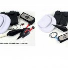Cosplay Naruto Headband shuriken Kunai Uchiha Itachi Akatsuki bag weapons ring