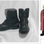 Fullmetal Alchemist Edward Elric ver 5 black Cosplay Boots shoes #cos086 shoe