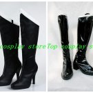 Sailor Moon Sailor Pluto Meiou Setsuna Cosplay Shoes Black Boots shoe boot