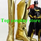 Batman Batgirl Cosplay Shoes Golden Boots shoes gold ver shoe boot