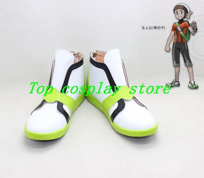 Pokemon Pocket Monster Ruby Cosplay Boots shoes shoe boot