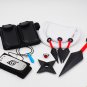 Cosplay Naruto Headband shuriken Kunai Uchiha Itachi Akatsuki bag weapons ring 2