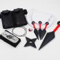 Cosplay Naruto Headband shuriken Kunai Uchiha Itachi Akatsuki bag weapons ring 2