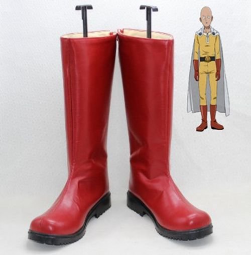 Anime One Punch Man ONE PUNCH-MAN Saitama Cosplay Shoes Boots shoe boot