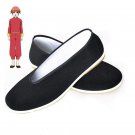 Gintama hetalia China Wang Yao Kagura Cosplay Boots shoes black shoe boot