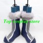 Frozen Princess Anna Kristoff cos Cosplay Boots Shoes shoe boot hand made