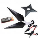 Cosplay Naruto shippuden Headband Leaf Village shuriken Kunai weapon weapons set