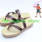 One Piece Monkey D Luffy Cosplay Shoes boot shoe boot hand made