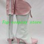 Smile Pretty Cure Hoshizora Miyuki/Cure Happy Cosplay Boots shoes pink/white #P9