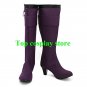 Danganronpa Dangan Ronpa Kirigiri Kyouko Purple Cosplay Shoes Boots shoe boot