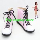 Kingdom Hearts 2 Kairi Cosplay Shoes Boots pink Hand Made shoe boot