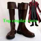 Hellsing Alucard Brown Cosplay Boots shoes #HO001