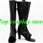 Naruto Haruno Sakura Cosplay Boots Shoes black Ninja high heel Custom made Versi