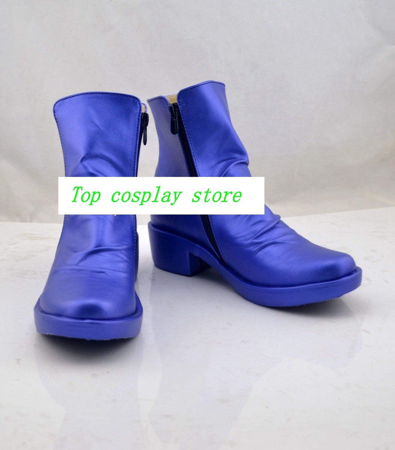 JoJo's Bizarre Adventure Jonathan Joestar Jo Jo blue Cosplay Boots shoes shoe