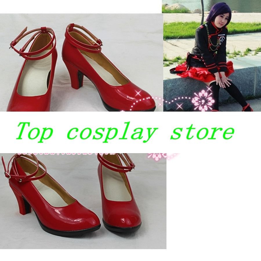 D.Gray-man Lenalee Lee Cosplay Boots shoes New Custom-Made hand made Halloween