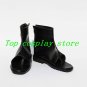 Naruto Anime Temari Ninjia Cosplay Shoes Boots #NAR018 pu leather shoe boot