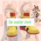 Pokemon Pocket Monster oras May cos Cosplay Shoes Boots shoe boot  #JZ611
