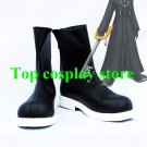 Kingdom Hearts Roxas Cosplay Boots shoes black ver with white sole #KH008