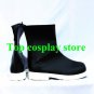 Kingdom Hearts Roxas Cosplay Boots shoes black ver with white sole #KH008