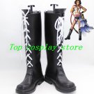 Final Fantasy X-2 X Cosplay Yuna Yuna's Black Lace Up Boots Shoes shoe boot