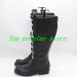 Final Fantasy X-2 X Cosplay Yuna Yuna's Black Lace Up Boots Shoes shoe boot