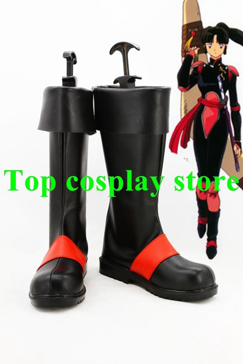 Inuyasha Sango Miroku Cosplay Shoes Boots shoe boot