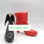 Batman Harley Quinn one black one red high heel ver cos Cosplay Shoes Boots shoe